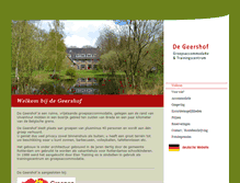 Tablet Screenshot of degeershof.nl